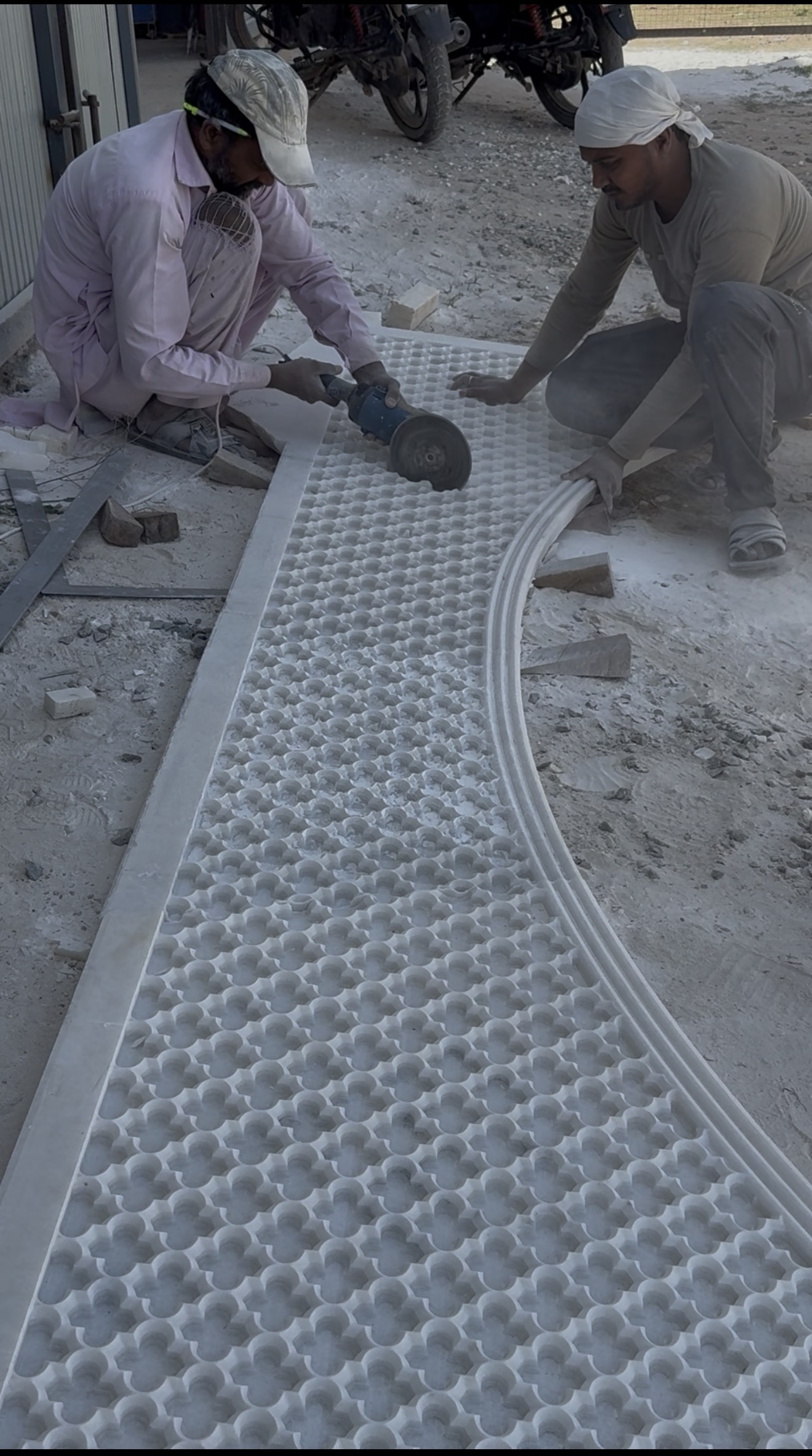 Marble carving